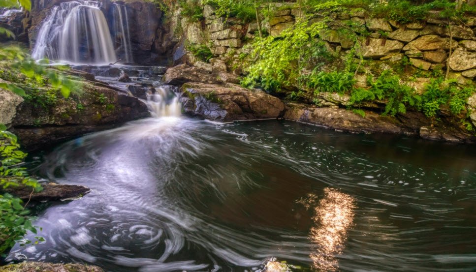 Southford Falls State Park, Connecticut, USA